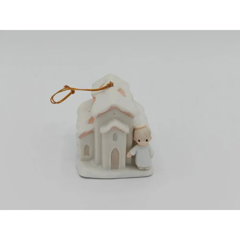 Precious Moments Theres A Christian Welcome Here Chapel‎ 528021 1992 Enesco